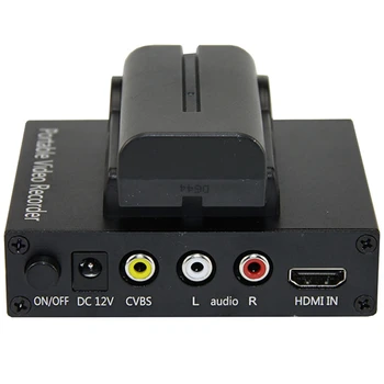 Nešiojamas Vaizdo Recoder Kamera Vaizdo CVBS HDMI Surinkimo Dėžutė 1080P 576P
