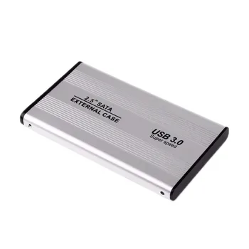 Nešiojamojo kompiuterio SATA HDD 2,5 Colio Atveju Sata USB 3.0 SSD HD Kietojo disko Disko Išorės Saugojimo kameros Dėžutė