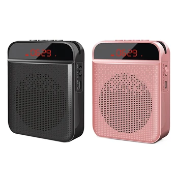 Nešiojamų Balso Stiprintuvas Garsiakalbis Mini Garso Garsiakalbis Su Mikrofonu Įkrovimo Ultralight Garsiakalbis Mokytojams MP3 FM