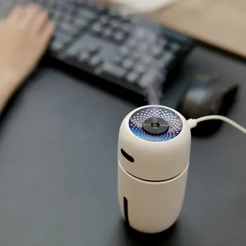 Nešiojamų Oro Drėkintuvas Ultragarsinis Aromato eterinis Aliejus Difuzoriaus 200ml USB šalto Rūko Maker Drėkintuvas Aromaterapija Namuose Automobilis