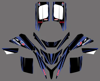 NICECNC Motociklo Komanda Grafinio Fono Lipdukai Lipdukas Rinkinys, Skirtas Yamaha Blaster YFS 200 YFS200 1998-2002 m. 2003 m. 2004 m. 2005 m. 2006 m.