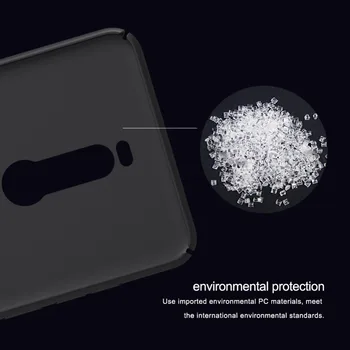 Nillkin Super Matinio Shield Sunku Galinį Dangtelį Note8 Prabanga Slim Telefoną Atveju Meizu M8 Pastaba Nilkin Matinis Rubisafe
