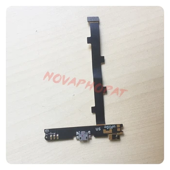 Novaphopat Įkrovimo Dokas Uosto Alcatel One Touch Idol X OT6040 6040 6040D USB Įkroviklis Uosto Flex Kabelis, Mikrofonas Mikrofonas valdyba