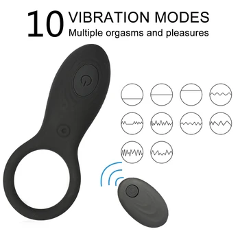 Nuotolinio Dildo Vibratorius Kulminacija Atidėti Ejakuliacija Žiedo G-spot Klitorį Stimuliuoja 9 Greičių Vibruojantis Sekso žaisliukai Vyrams Masturbator