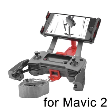 Nuotolinio Valdymo pulto Laikiklis, DJI Mavic 2 Pro Zoom Drone 360 Laipsnių Pasukama Reguliuojamo Peržiūrėti Paramos Savininkas už Telefoną, Tabletės Mount Įrašą