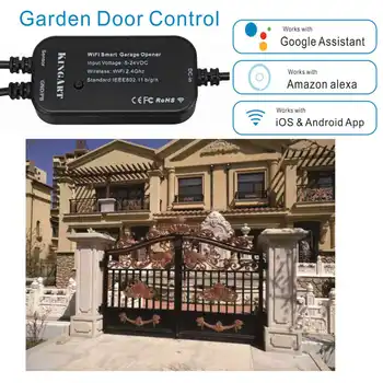 Nuotolinio Valdymo Smart Garažo Durų Atidarytuvas WiFi Perjungti PROGRAMĄ Valdytojo Balsas Alexa, Google Sode Durų įeigos Kontrolės Rinkinys