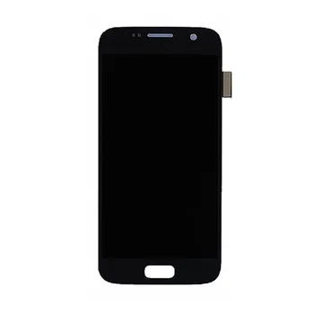 OLED LCD Samsung Galaxy S7 SM-G930 LCD Ekranas Jutiklinis Skydelis skaitmeninis keitiklis Surinkimo SAMSUNG S7 G930F Ekranas Pakeitimo