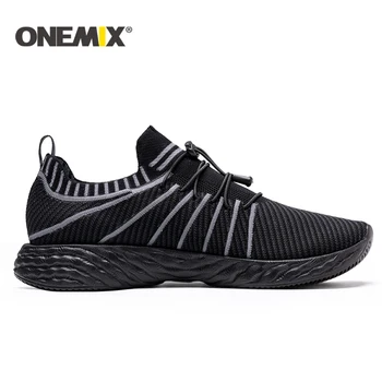 Onemix naujas vasaros bėgimo bateliai vyrams unisex kvėpuojantis akių lengvas sneaker lauko pėsčiomis trekas batai, sporto sneaker