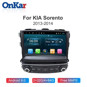 ONKAR Automobilio Multimedijos Grotuvo KIA Sorento 2013 Android 9.0 2GB 32GB GPS Navigacijos Auto Automobilio Radijo 1din Bluetooth 5.0