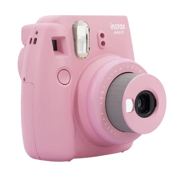 Originali Fujifilm Instax Mini 9 Fotoaparatas Fuji Momentinių Atnaujintas Mini 8 Plėvelė, Foto Kamera Selfie Veidrodis Rose Pink