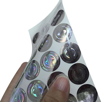 ORIGINALI GUARRANTEED ORIGINALUS holograma lipdukas, vieną kartą naudoti TUŠČIA palikti pakavimo produktų apsaugoti lazerio lipniosios etiketės