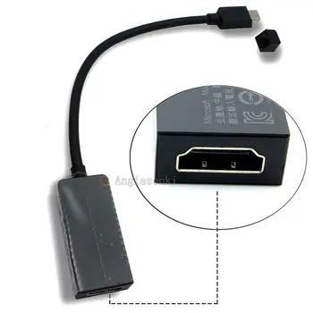 Originali Mini DisplayPort į HDMI Standartas Moterų HD AV adapterį paviršiaus 3 pro 3/4 