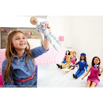 Originalias Barbie Astronautas Lėlės Įkvepiantis Mergaitės Lėlės Šviesūs, Žaislai Mergaitėms Nešioti Kosmoso Kostiumą, Šalmą Karjeros Barbie Lėlės Juguetes