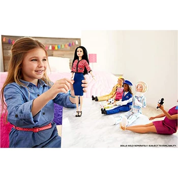 Originalias Barbie Mados lėlės Fashionista karjeros Žaislai Mergaitėms Asortimentą Suknelė Lėlės makiažas Bonecas Kūdikių Žaislai, Gimtadienio Dovanos