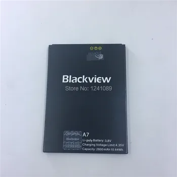 Originalios baterijos Blackview A7 baterija 2800mAh 5.0 colių MTK6580A Originalo kokybę Blackview Mobilių priedų