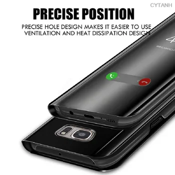 Originalus Case For Samsung S10 Plius Case For Samsung Galaxy S10 Lite Padengti Aišku, Veidrodėlis Išmaniųjų Telefonų Padengti S10Plus Atveju