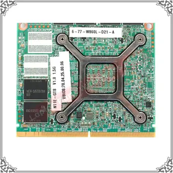 Originalus GTX470 GTX470M GTX 470M N11E-GTS-A1 1,5 GB Vaizdo plokštė Clevo W860L P150HM P150SM P170HM X511 GPU Grafikos Plokštę Išbandyti
