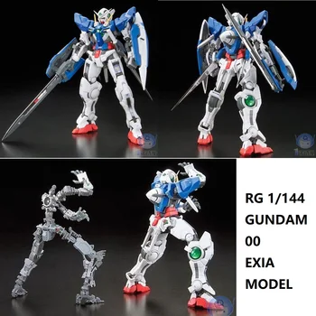 Originalus Gundam Modelis RG 1/144 00 EXIA PR-001 GUNDAM EW Teisingumo, Laisvės 00 Likimą Šarvai Unchained Mobiliojo Tiktų Vaikams, Žaislai