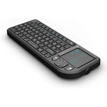 Originalus Rii X1 Mini Klaviatūra ispanijos Wireless Keyboard 2,4 GHz Teclado su TouchPad Android TV Box PC Nešiojamas kompiuteris