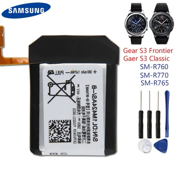 Originalus Samsung Battery EB-BR760ABE Samsung Pavarų S3 Siena / Classic EB-BR760A SM-R760 SM-R770 SM-R765 380mAh