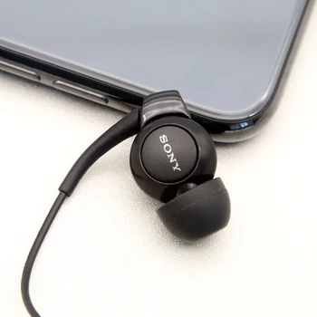 Originalus Sony EX300AP 3.5 mm Wired Stereo Ausinės, laisvų Rankų įranga, žemų dažnių garsiakalbis Stereo Ausinės su Mikrofonu, skirtos Xiaomi 