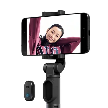 Originalus Xiaomi Mi Selfie Stick Stovą, Bevielį Bluetooth Nuotolinio Valdymo Nešiojamų Monopodzie Ištraukiamas Nešiojamą Trikojis Laikiklis