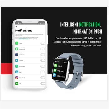 P36 Smart Watch Moterų, Vyrų Sporto Smartwatch Širdies Ritmo Monitorius Kraujo Spaudimas Tracker Fitneso Apyrankę, 
