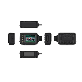 P6fl Wifi viso Kūno Vandeniui Full HD 720p+480 Priekiniai Galiniai Dvigubas Objektyvas Įrašymo Motociklas, Fotoaparatas, Diktofonas Dual 1080p