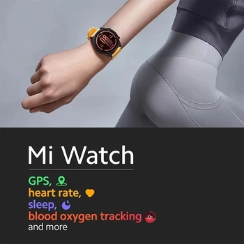 Pasaulinė Versija Xiaomi Mi Žiūrėti Kraujo Deguonies, 