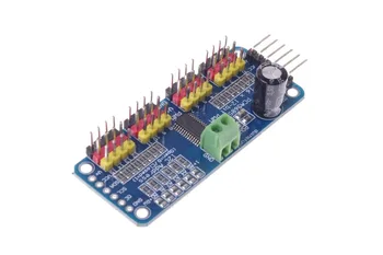 PCA9685 16-Channel 12-bitų PWM Servo motor Driver I2C Modulis Arduino Robotas