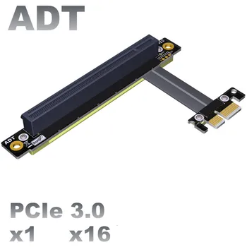 PCI-E x16 ilgiklis konverteris x1 pratęsti pcie 1x iki 16x kompiuterinių žaidimų gtx 1080 ti