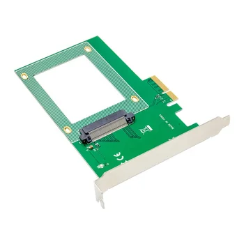 PCI-E X4 U. 2 SFF8639 SSD Adapterio plokštę SFF-8639 PCI-e 3.0 x4 SSD adapterio plokštę 