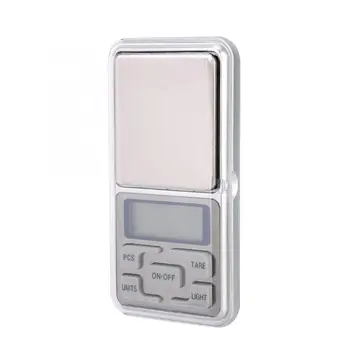 Pesas Nešiojamas Mini Elektroninis Skaitmeninis Kišenėje Masto Deimantų Papuošalai Kalibravimo Svėrimo Balansas LCD Bilancia Pesapersone