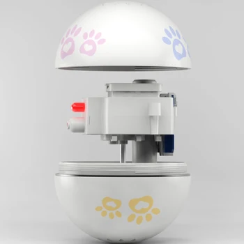 Petoneer Pet smart kompanionas kamuolys Katė Žaislas Built-in katžolių lauke Nereguliarus slinkimo juokinga artefaktas Smart pet žaislą dovanų