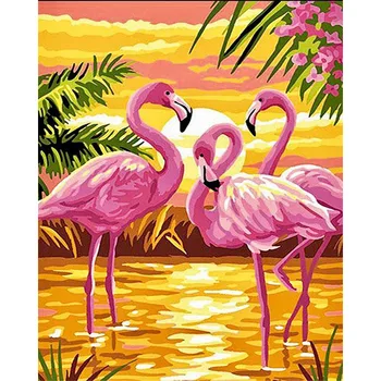 Pink flamingo pajūrio Gyvūnų 