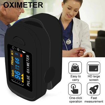 Pirštu Pulse Oximeter Kraujo Deguonies Digital Pulse Oximeter Signalizacijos Oximeter OLED