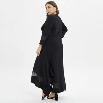 Plus Size Musulmonų Abaja Derss Moterų Tinklinio Maxi Hijab Suknelės Dubajus Maroko Kaftan Caftan Islamo Drabužių, Vestidos De Fiesta