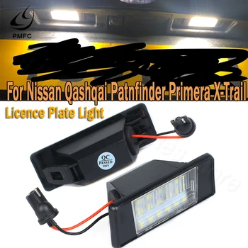 PMFC Licencijos numerio apšvietimo Lemputės Plastiko 1pair Automobilių 18LED Už 