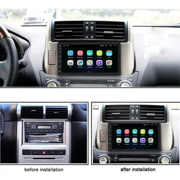 Podofo Android 2 din Car Stereo Radijo Multimedia Vaizdo Grotuvas Universalus Autoradio GPS WIFI VW 