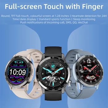 PPG Sporto Smart Žiūrėti Visą Touch Apvalus Ekranas 5.0 