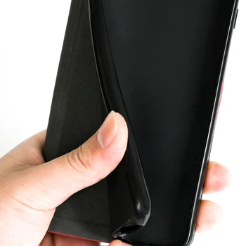 Prabanga PU Odos Atveju BlackBerry Keyone DTEK 70 Flip Case For BlackBerry Gyvsidabrio Telefono dėklas Minkštos TPU Silikoninis Galinio Dangtelio