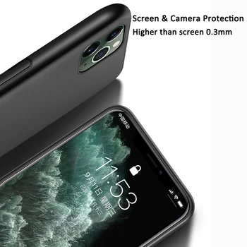 Prabanga Silikono Automobilių Magnetinis Laikiklis Telefono dėklas skirtas iPhone 11 Pro X XR XS Max 8 7 6s 6 Plus Ultra-plonas Odos apsauginis Dangtis