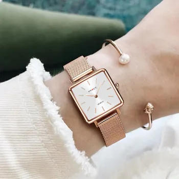 Prabangos Dizaineris Prekės Moterų Atsitiktinis Suknelė Kvarco Žiūrėti Ponios Apyrankės, Laikrodžiai Mados Nerūdijančio Plieno Laikrodis, laikrodžiai moterims