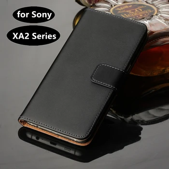 Premium Piniginės Flip Case for Sony XA2 / XA2 Plius Oda Padengti Atveju Sony Xperia XA2 Ultra GG