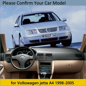 Prietaisų skydelio Dangtelis Apsauginis Padas Volkswagen VW Jetta A4 MK4 Bora 1998~2005 1J Automobilių Reikmenys galiniu langu skėtį nuo saulės Kilimas 2000