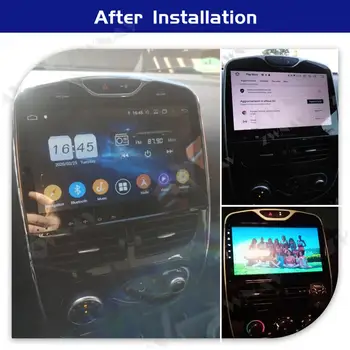 PX6 Android 10.0 ekrano Automobilio Multimedijos Grotuvo Renault Clio 2013-2018 m. GPS Navigacijos Auto Garso Radijo Muzikos stereo galvos vienetas