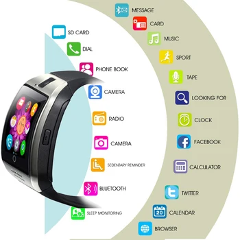 Q18 smart žiūrėti smartwatch 