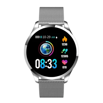 Q8 atnaujinta versija Smart Žiūrėti K9 Didesnis ekranas ekranas skambinimo priminimas Smartwatch vyrų Širdies ritmo monitorius Mados Fitness Tracker