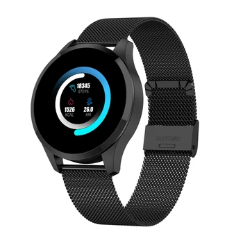 Q8 atnaujinta versija Smart Žiūrėti K9 Didesnis ekranas ekranas skambinimo priminimas Smartwatch vyrų Širdies ritmo monitorius Mados Fitness Tracker