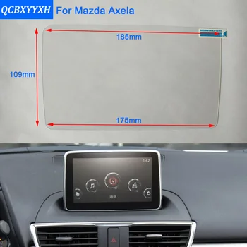 QCBXYYXH Už Mazda 3 6 Axela Atenza Automobilių Stiliaus GPS Navigacijos Ekrano Stiklo Apsauginė Plėvelė prietaisų Skydelio Ekrano Apsauginės Plėvelės